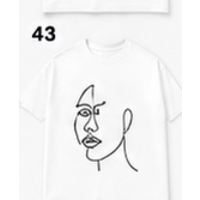 Abstract Face Tee