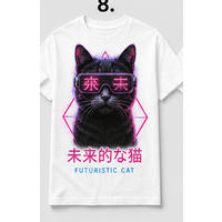 Futuristic Cat Tee